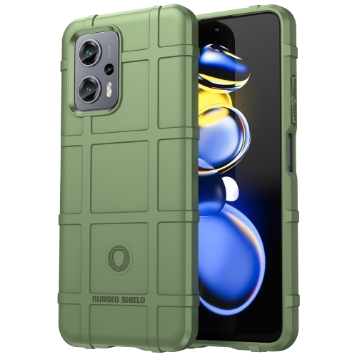 

For Xiaomi Redmi Note 12T Pro Full Coverage Shockproof TPU Phone Case(Green)