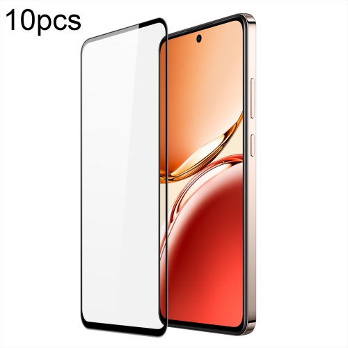 

For OPPOReno12F 4G / 5G 10pcs DUX DUCIS 0.33mm 9H Medium Alumina Tempered Glass Film