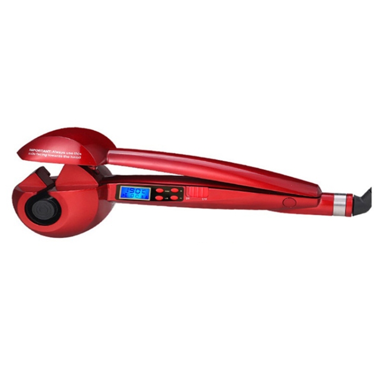 SUNSKY - Rizador de pelo autocebante totalmente automático (rojo)