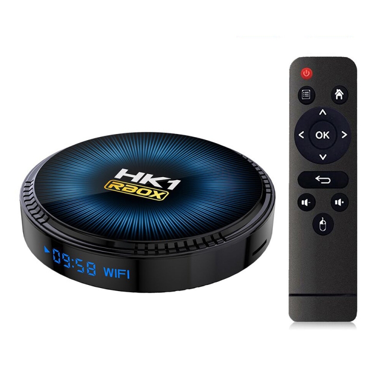 

HK1RBOX-W2 Android 11.0 Amlogic S905W2 Quad Core Smart TV Box, Memory:4GB+64GB(EU Plug)