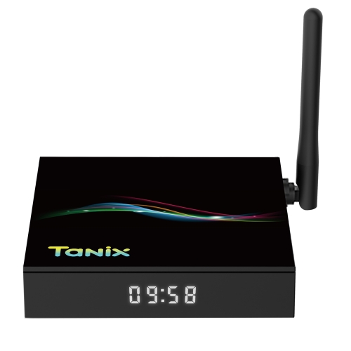 TX66電視盒子TV BOX安卓12 RK3566 投屏機頂盒，內存:4GB+32GB（歐規）