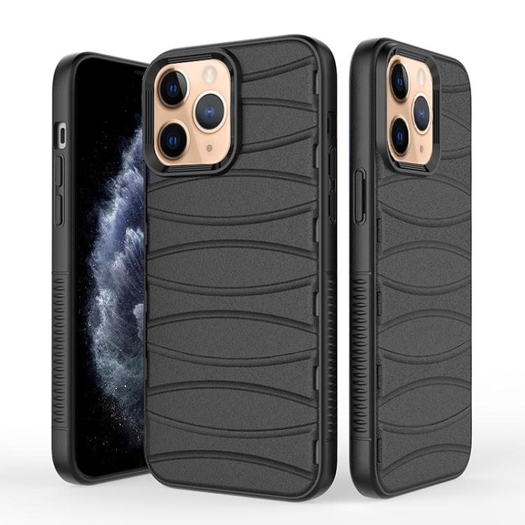 

For iPhone 11 Pro Max Multi-tuyere Powerful Heat Dissipation Phone Case(Black)