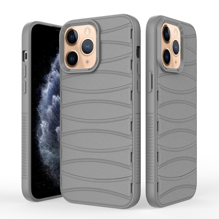 

For iPhone 11 Pro Max Multi-tuyere Powerful Heat Dissipation Phone Case(Grey)