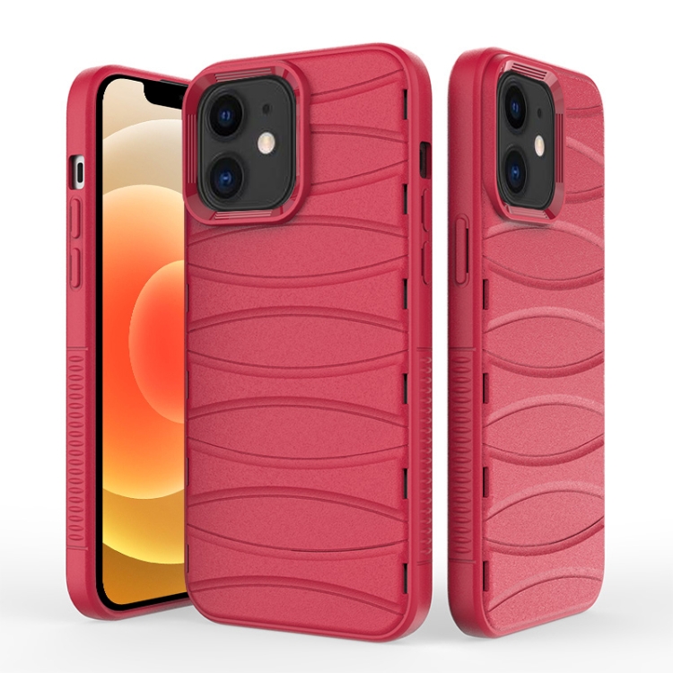

For iPhone 12 / 12 Pro Multi-tuyere Powerful Heat Dissipation Phone Case(Red)