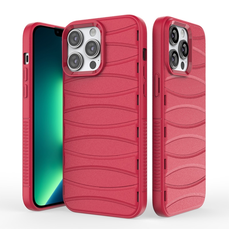 

For iPhone 13 Pro Max Multi-tuyere Powerful Heat Dissipation Phone Case(Red)
