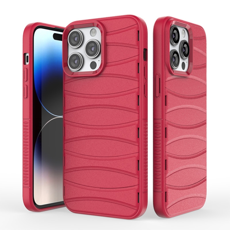 

For iPhone 14 Pro Max Multi-tuyere Powerful Heat Dissipation Phone Case(Red)