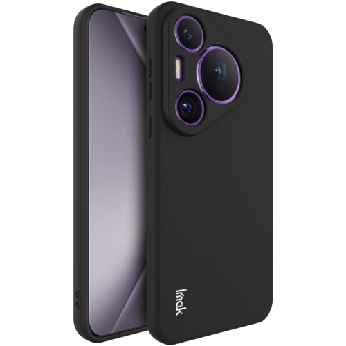 

For Huawei Pura 70 Pro / 70 Pro+ imak UC-4 Series Straight Edge TPU Phone Case(Black)