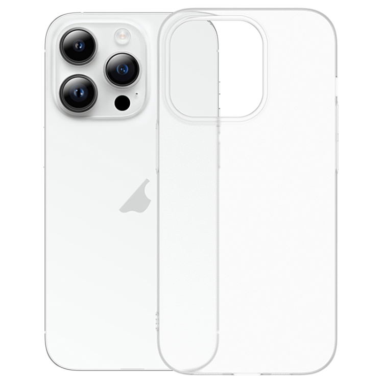 

For iPhone 12 Pro High Transparency Ice Fog Phone Case(Translucent White)