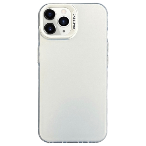

For iPhone 11 Pro Max Semi Transparent Frosted PC Phone Case(White)