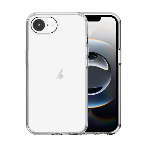 

For iPhone 16e Shockproof Terminator Transparent Phone Case(Transparent)