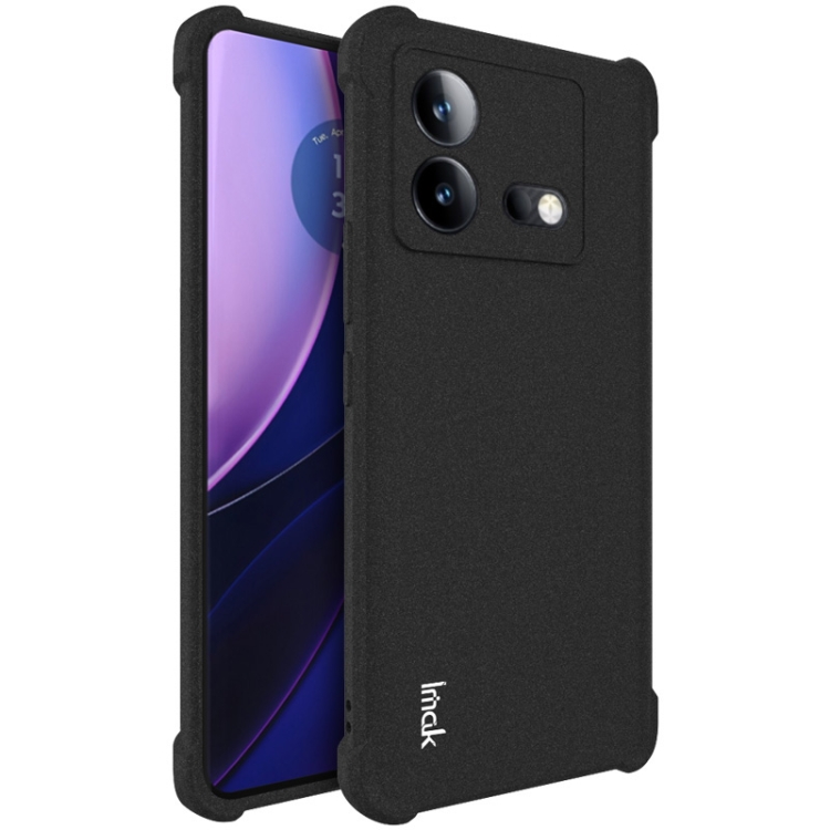 

For vivo iQOO Neo8 5G / Neo8 Pro 5G imak Shockproof Airbag TPU Phone Case(Matte Black)