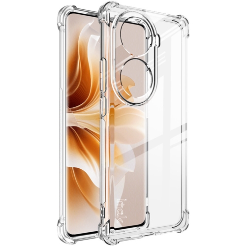 

For OPPO Reno11 Pro 5G Global imak Shockproof Airbag TPU Phone Case(Transparent)