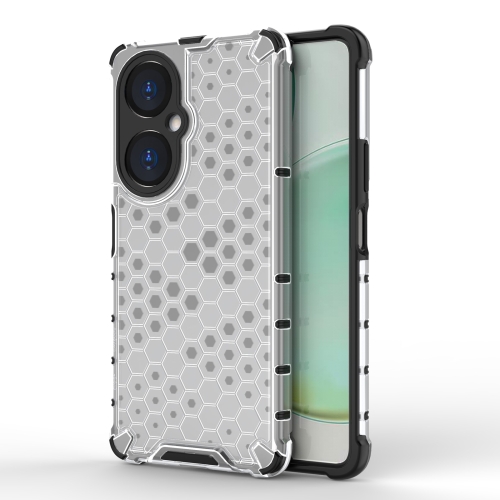

For Huawei nova 11i Shockproof Honeycomb PC + TPU Phone Case(White)