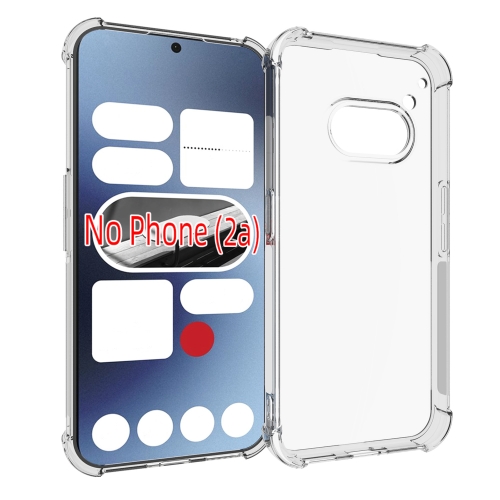 

For Nothing Phone 2a Shockproof Non-slip Thickening TPU Phone Case(Transparent)