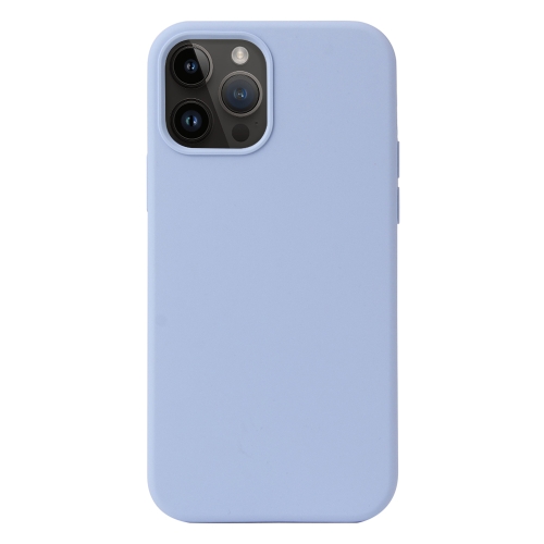 

For iPhone 15 Pro Liquid Silicone Phone Case(Lilac Purple)