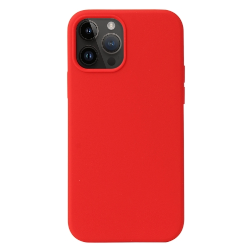 

For iPhone 15 Pro Liquid Silicone Phone Case(Red)