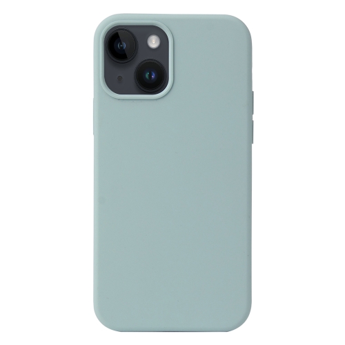 

For iPhone 15 Liquid Silicone Phone Case(Emerald Green)