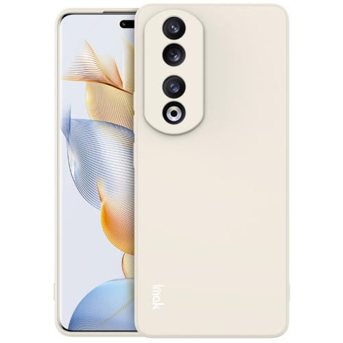 

For Honor 90 Pro 5G imak UC-4 Series Straight Edge TPU Phone Case(White)