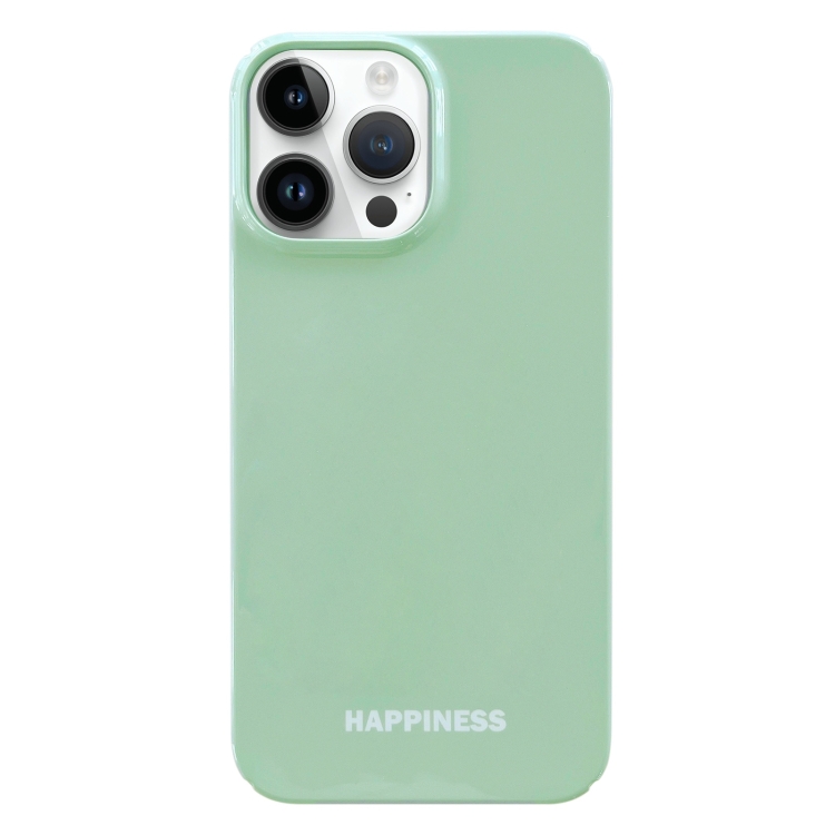 

For iPhone 14 Pro Painted Pattern PC Phone Case(Green)