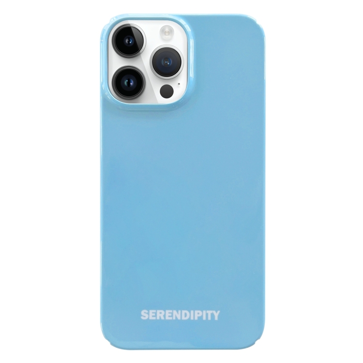 

For iPhone 14 Pro Painted Pattern PC Phone Case(Blue)