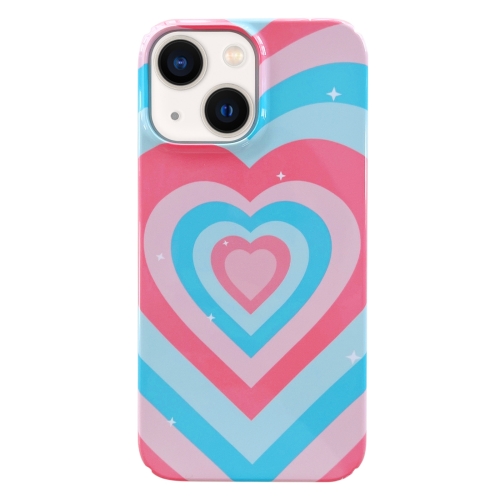 

For iPhone 14 Plus Painted Pattern PC Phone Case(Love)