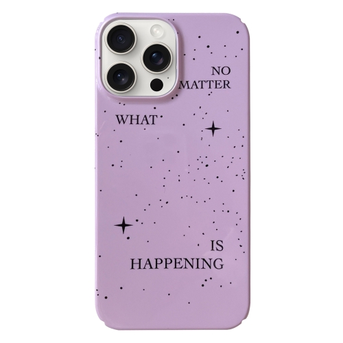 

For iPhone 15 Pro Painted Pattern PC Phone Case(Splashing Ink)