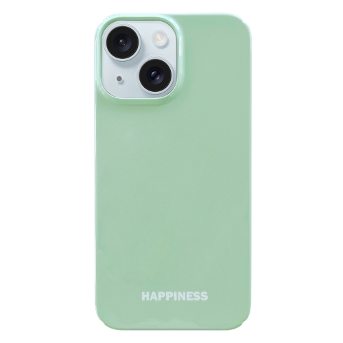 

For iPhone 15 Plus Painted Pattern PC Phone Case(Green)