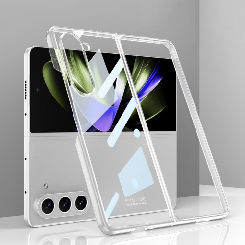 

For Samsung Galaxy Z Fold5 GKK Phantom Electroplating Full Coverage Phone Case(White)