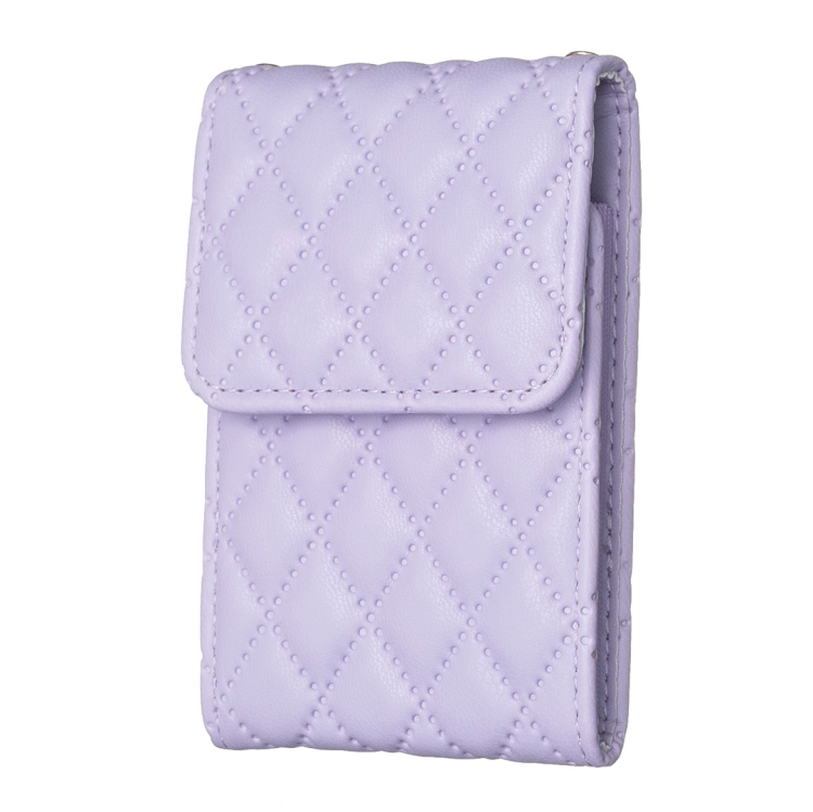 

BFK08 Vertical Card Bag Mobile Phone Back Sticker(Purple)