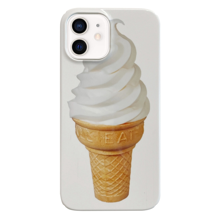 

For iPhone 11 Painted Pattern PC Phone Case(Ice Cream)