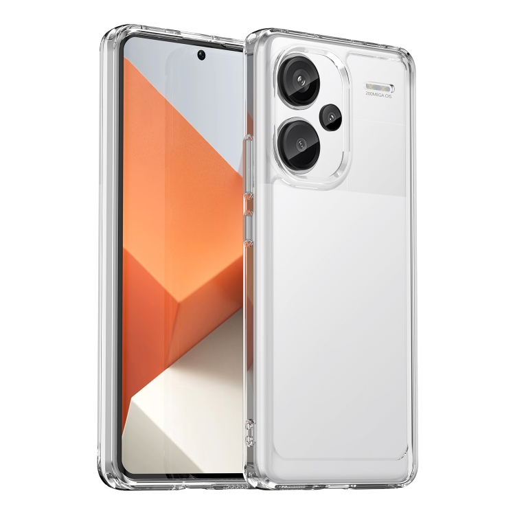 

For Xiaomi Redmi Note 13 Pro+ Candy Series TPU Phone Case(Transparent)