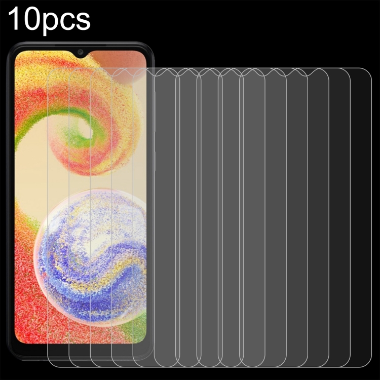 

For Samsung Galaxy A05 10pcs 0.26mm 9H 2.5D Tempered Glass Film