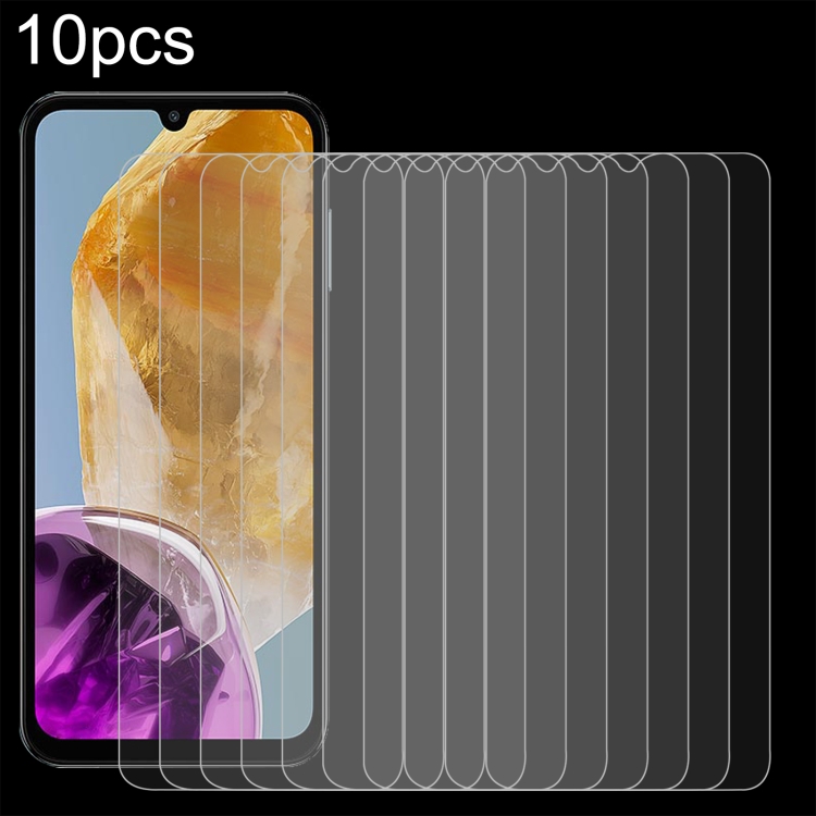 

For Samsung Galaxy M15 10pcs 0.26mm 9H 2.5D Tempered Glass Film