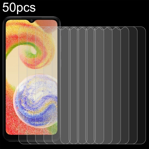 

For Samsung Galaxy A05 50pcs 0.26mm 9H 2.5D Tempered Glass Film