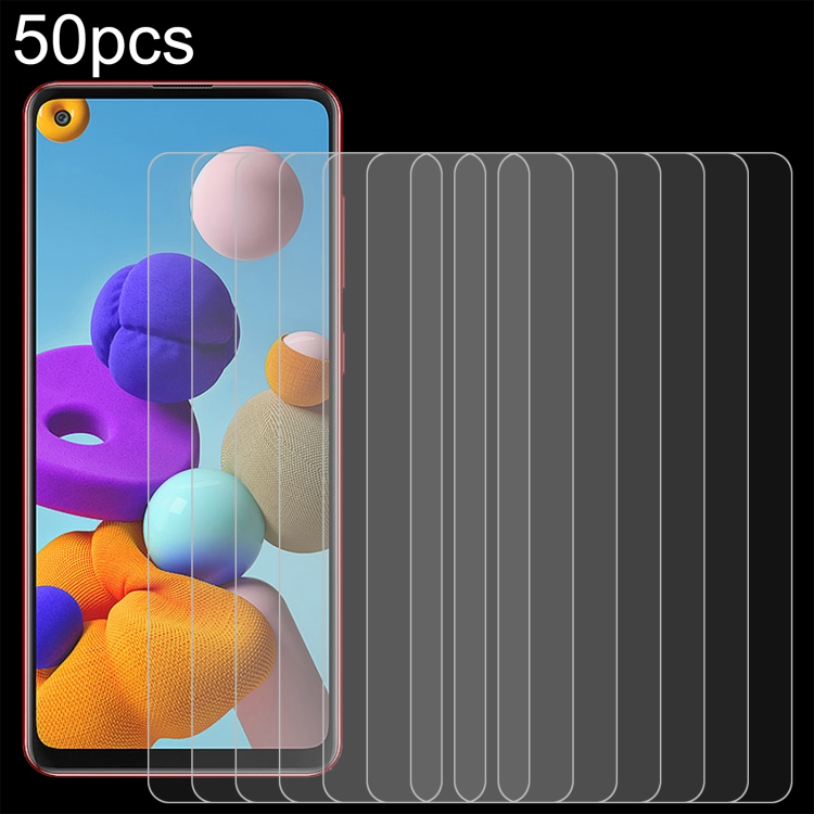 

For Samsung Galaxy A24s 50pcs 0.26mm 9H 2.5D Tempered Glass Film