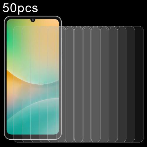 

For Samsung Galaxy M06 5G 50pcs 0.26mm 9H 2.5D Tempered Glass Film