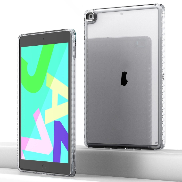 

For iPad 10th Gen 10.9 2022 Clear Acrylic Shockproof Tablet Case(White)