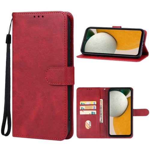 

For Samsung Galaxy A15 Leather Phone Case(Red)