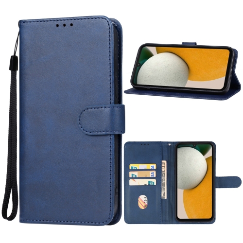 

For Samsung Galaxy A15 Leather Phone Case(Blue)