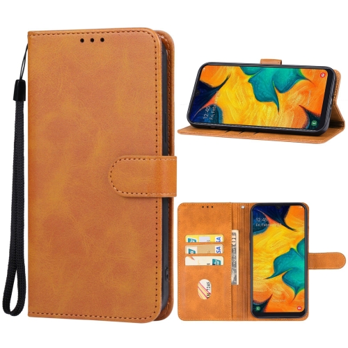 

For Samsung Galaxy A30 Japanese Version Leather Phone Case(Brown)