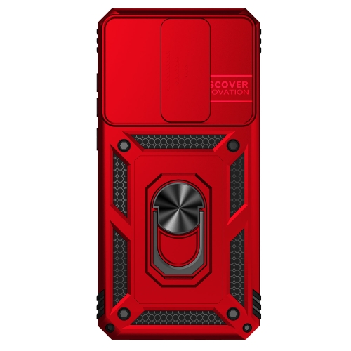 

For Xiaomi Redmi Note 8 Pro Sliding Camshield Holder Phone Case(Red)