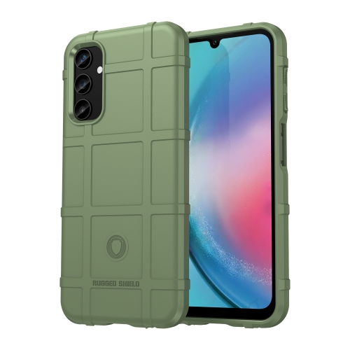 

For Samsung Galaxy A25 5G Full Coverage Shockproof TPU Phone Case(Green)