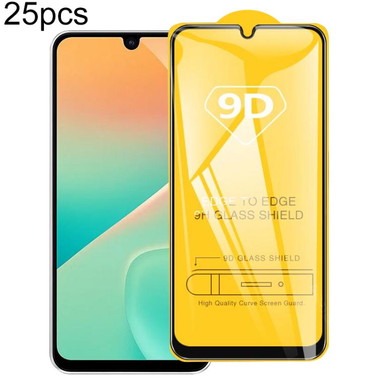 

For Samsung Galaxy F36 5G 25pcs 9D Full Glue Screen Tempered Glass Film