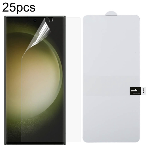 For Samsung Galaxy S24 Ultra 5G 25pcs Full Screen Protector Explosion-proof Hydrogel Film e27 retro moisture explosion proof outdoor wall light vintage waterproof ac85 265v ceiling lamp outdoor wall