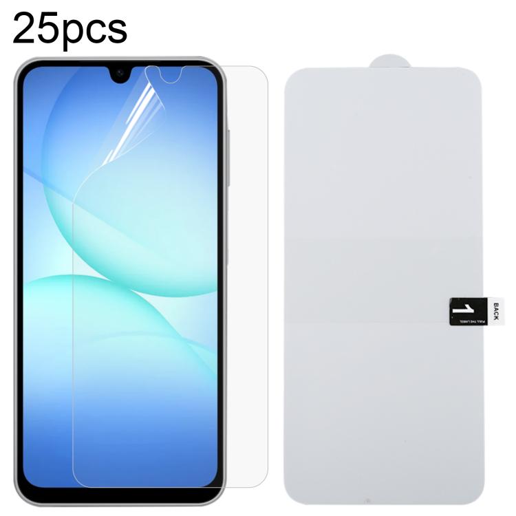 

For Samsung Galaxy F17 5G 25pcs Full Screen Protector Explosion-proof Hydrogel Film