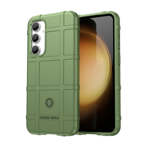 

For Samsung Galaxy S23 FE 5G Full Coverage Shockproof TPU Phone Case(Green)