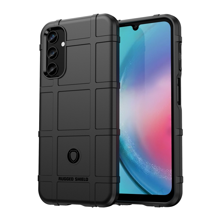 

For Samsung Galaxy M34 5G Full Coverage Shockproof TPU Phone Case(Black)