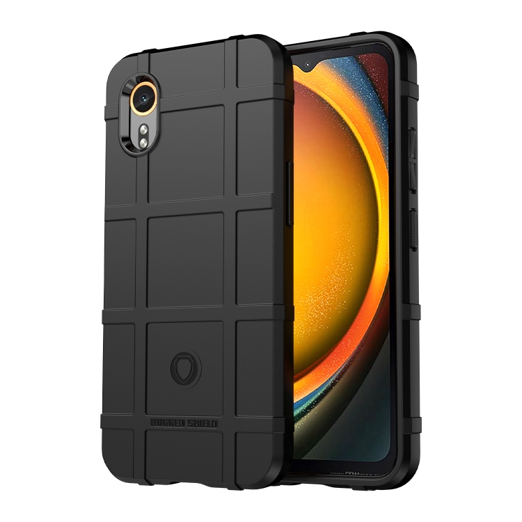 

For Samsung Galaxy XCover 7 Full Coverage Shockproof TPU Phone Case(Black)