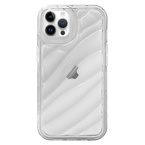 

For iPhone 14 Pro Max Waves TPU Phone Case(Transparent)