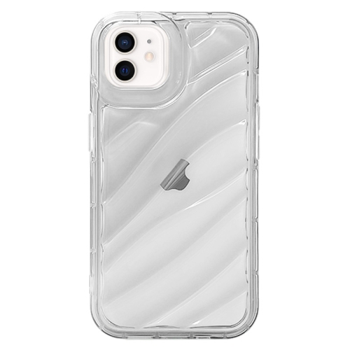 

For iPhone 12 Waves TPU Phone Case(Transparent)